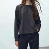 Blerina Chest Sweatshirt