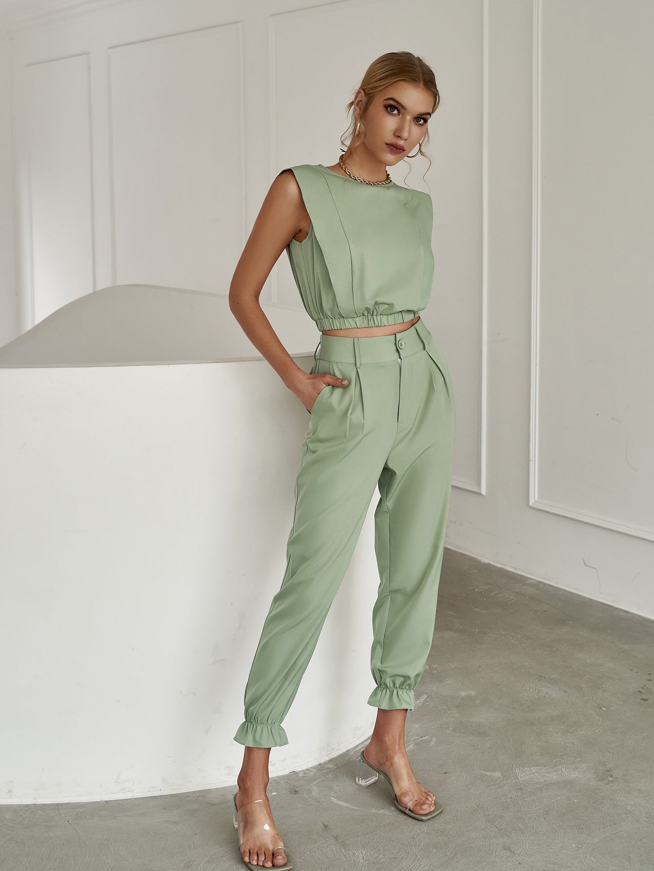 Elaiza Pants Set