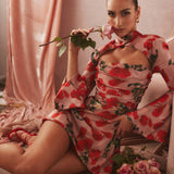 Regina Hollow-out Dress