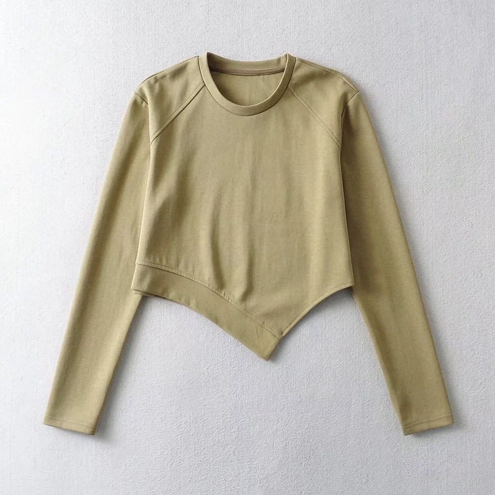 Molly Beveled Sweatshirt